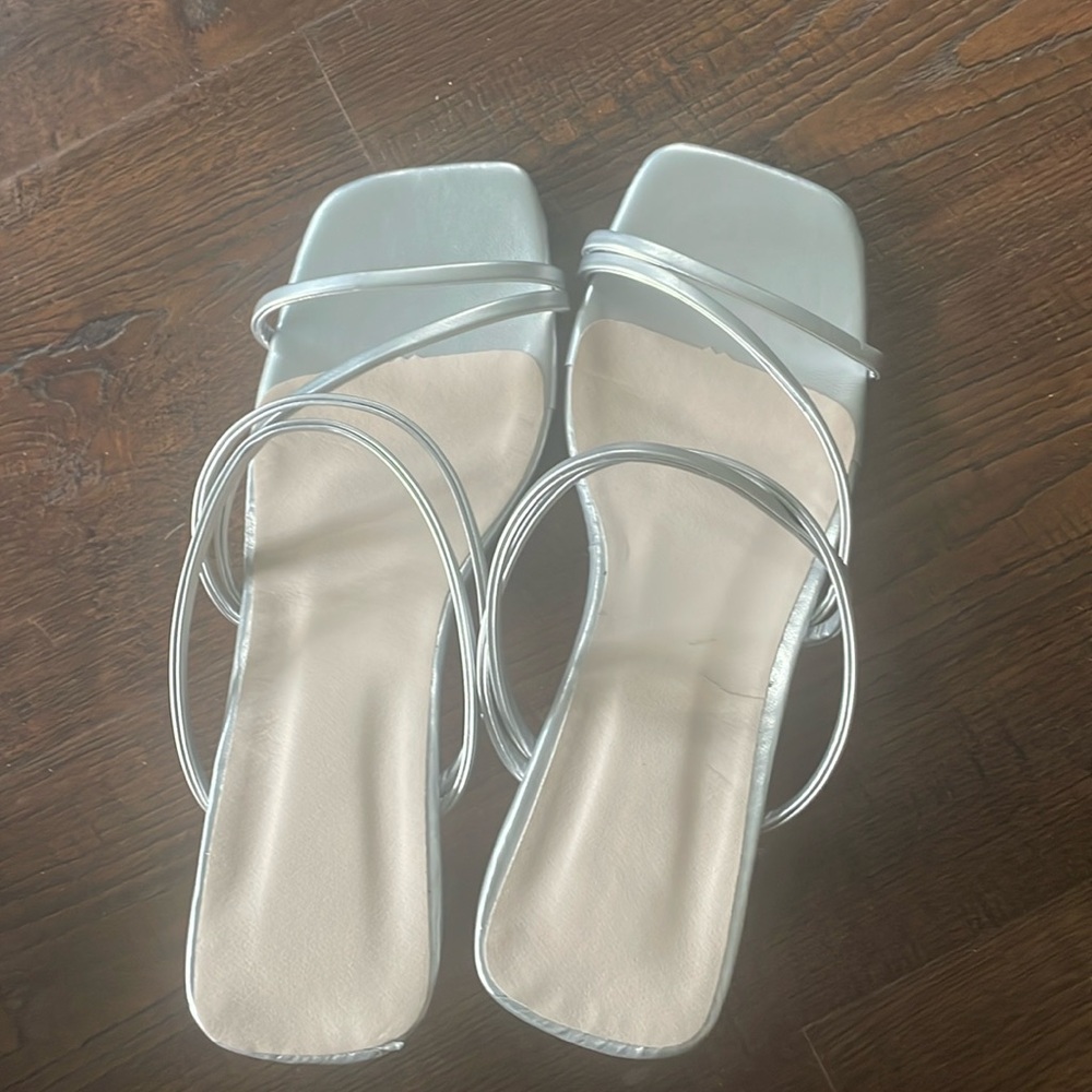 New cat heels slip on Brand new
